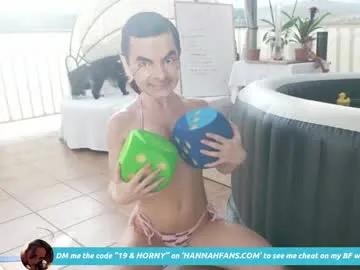 Freechat hannahjames710 on Chaturbate