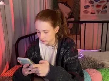 purplebeawer — Goal: playing with my panties #redhead #smalltits #skinny #hairypussy #natural - Next Goal: teasing my nipples