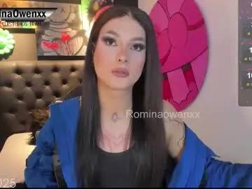 Chaturbate rominaowenxx is Freechat rominaowenxx — CUMSHOW !!! #latina #bigcock #findom - Multi-Goal : A surprise #Lovense #teen