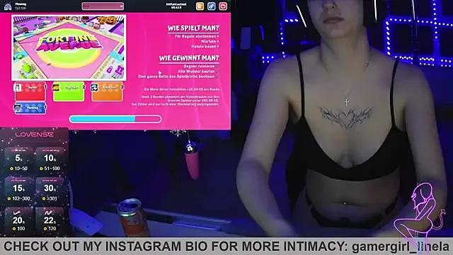 Gamergirl-Linela — LT Gets Dildo Blowjob Video