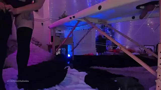 LunaWoolfie — Messy sloppy bj show @ goal